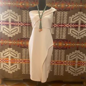 Light Pink Off the Shoulder dress